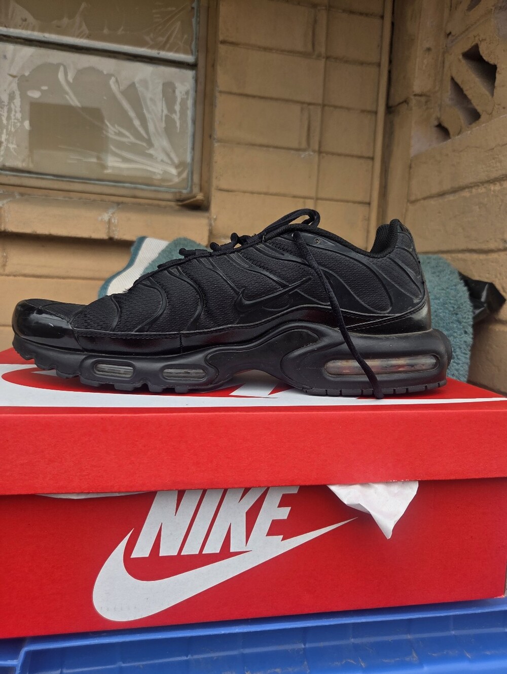 Nike Air Vapormax Plus Red Shoe Box - Nike